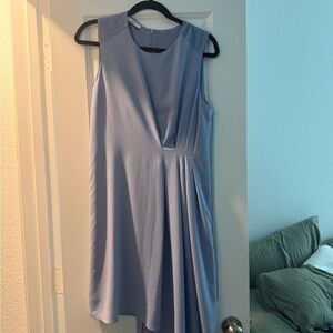 Sleeveless Light Blue Women's Dress